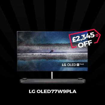 LG OLED77W9PLA Black Friday 2019
