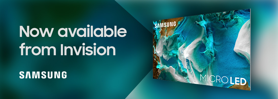 Samsung 110" Micro LED display available | Invision