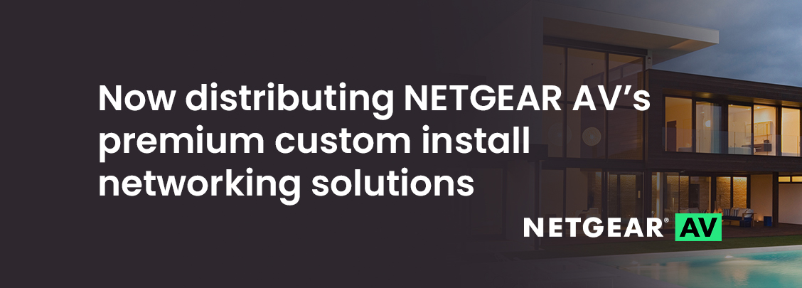 Invision now distributing NETGEAR AV