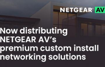 Invision now distributing NETGEAR AV