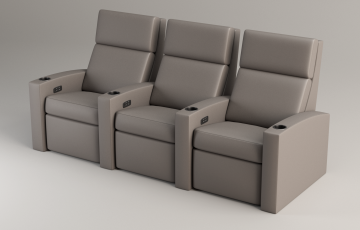 Cinemilano 3seat SoftGray