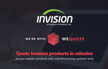 Invision partnership with WeQuote